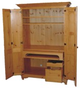 Computer Armoire  Pine 1760.00